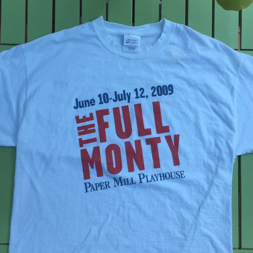 The Full Monty Paper Mill  t-shirt SS  Men’s Large